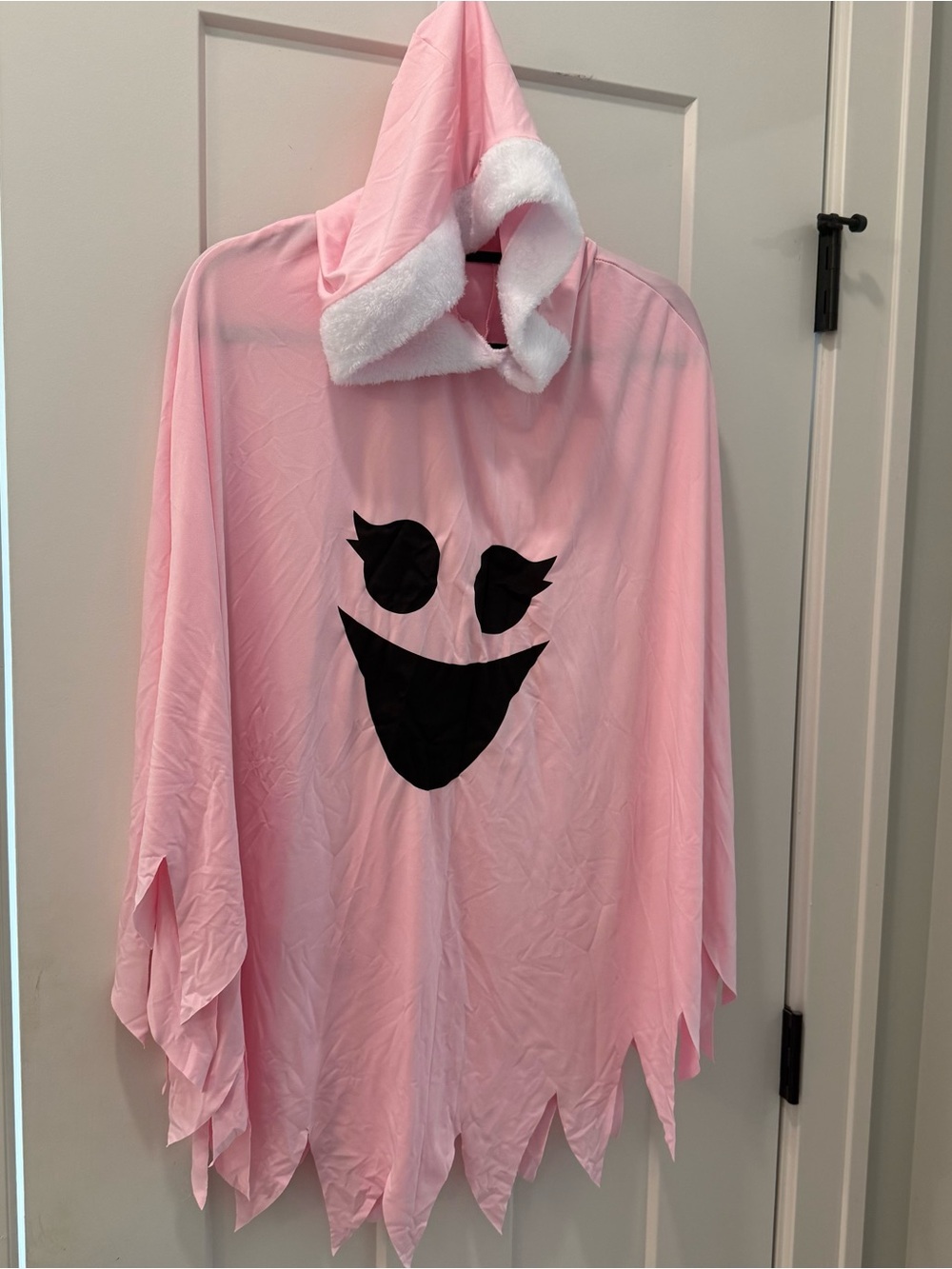 Pink Ghost Hooded Women’s Costume Cape Small